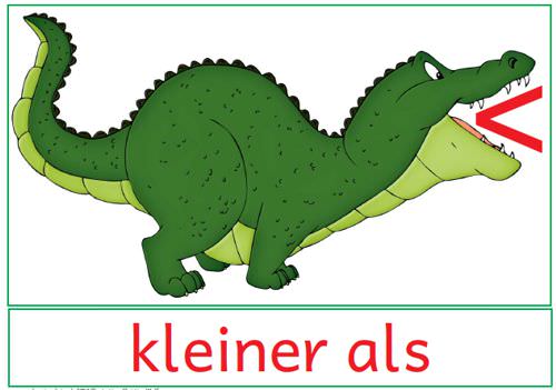 Rechenplakate Groesser Als Kleiner Als Zaubereinmaleins Designblog