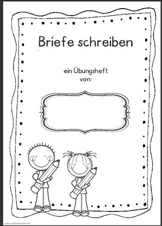 Uebungsheft Briefe Schreiben Zaubereinmaleins Designblog