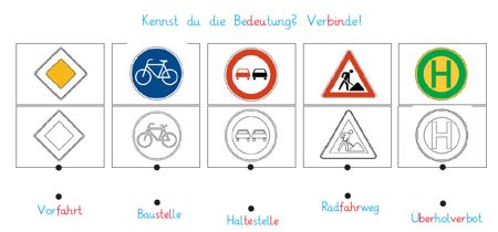 Im Strassenverkehr Zaubereinmaleins Designblog