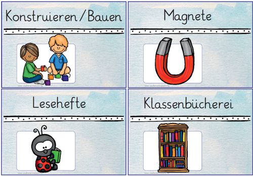 Regal bzw schrankbeschriftung im klassenraum Zaubereinmaleins 